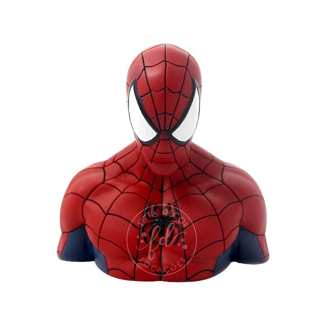 Busto 3D Homem Aranha Spider Man Superheróis Cinema HQ