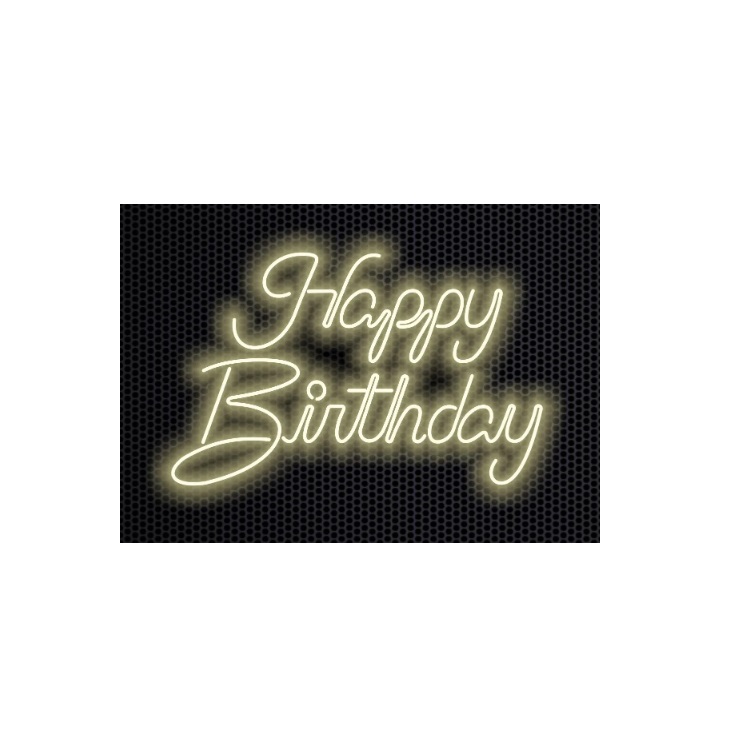 Happy Birthday LED - Fittà Decor